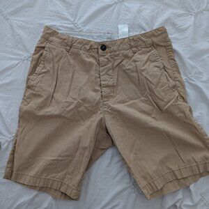 Cotton Beige Shorts